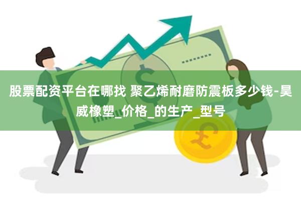 股票配资平台在哪找 聚乙烯耐磨防震板多少钱-昊威橡塑_价格_的生产_型号